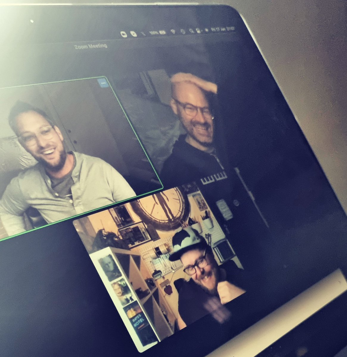 Late here, early in LA. #meetings #production also..... #glasses