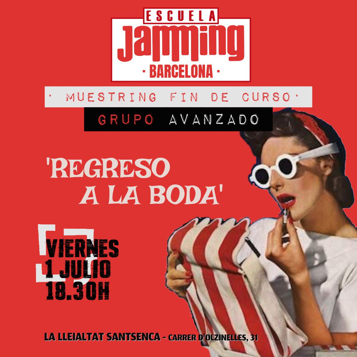 Un poquito nerviosings sí que estamos 😅

¡Acompáñanos el viernes 1 de julio en nuestras ☆ Muestrings de fin de curso!

📍<a href="/Lleialtat/">Lleialtat Santsenca</a> #Barcelona