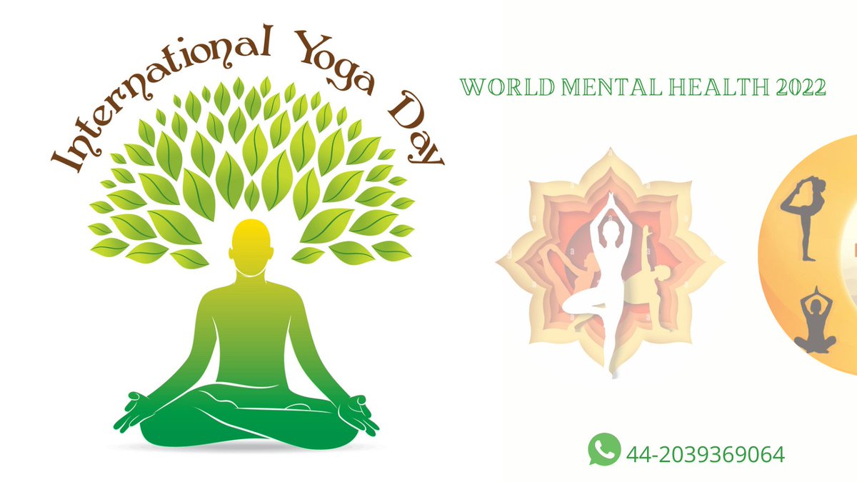 #Yoga helps every #humanbeing in dealing with the #healthissue problems in fast forward #life. Yoga can help everyone gain a greater understanding of themselves. The theme of the year 2022 is Yoga Day celebrations is “Yoga for #Humanity” 
#betterhealth #wellness #yogalifestyle