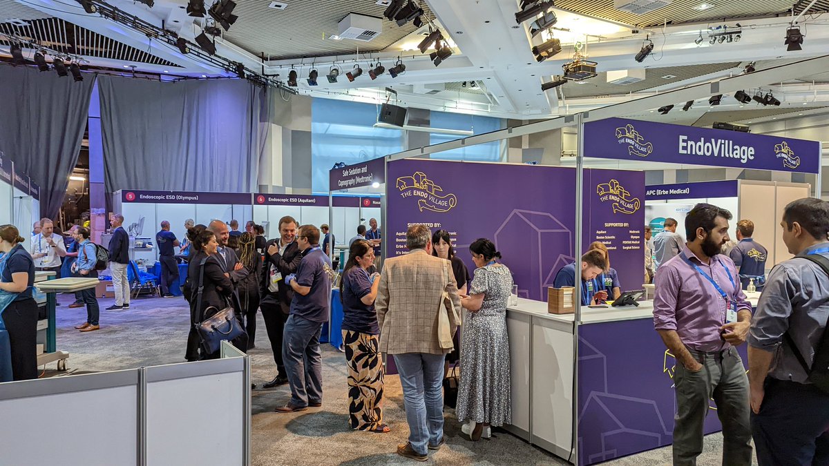 EndoVillage in full swing! Join the mayhem #EndoVillage2022
on level 5!