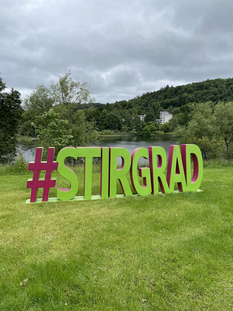 Congratulations to our students who are graduating over the next few days #stirgrad