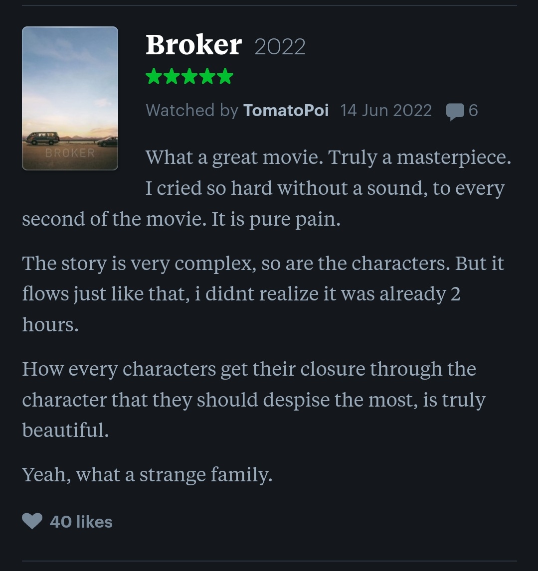 <a href="/sondehalfmoon_/">sonde🍉</a> Cek langsung ke tkp mau liat review nya soal film broker, ternyata dia seorang tomatopoi yg jujur 
Good y Good / Bad y Bad