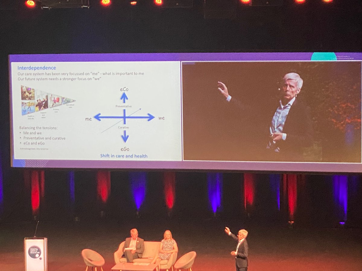 SashaCPersaud's tweet image. We have got to become comfortable with contradictions and tensions in order to achieve transformational change. Let’s name, reframe and work independently. #creatingtomorrowtoday #Quality2022 #qualitylife2022 Thank you @HelenBevan @goranhenriks