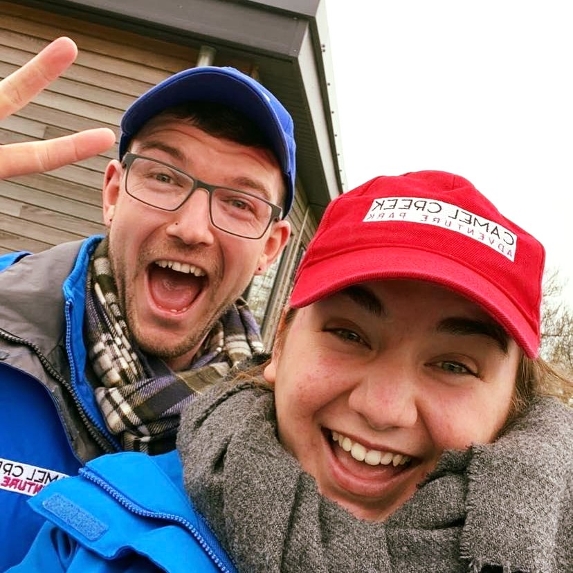 To celebrate #NationalSelfieDay, we'd love to see your Camel Creek selfies! 
Comment or send us your spectacular selfies you've taken at Camel Creek, with a prize for our favourite! 👇
Here, we have Toby &amp; Sophie from our Catering Team showing us how it's done! 🤳