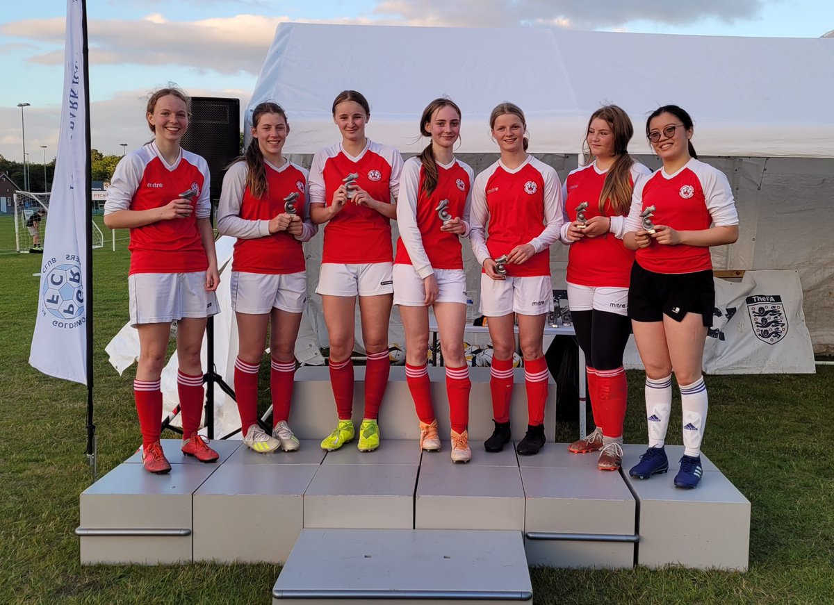 Congratulations to our U16 Girls team - Winners of the U16 Plate Final at Goldsworth Park Community Youth Football Tournament.  A great way to end their season!