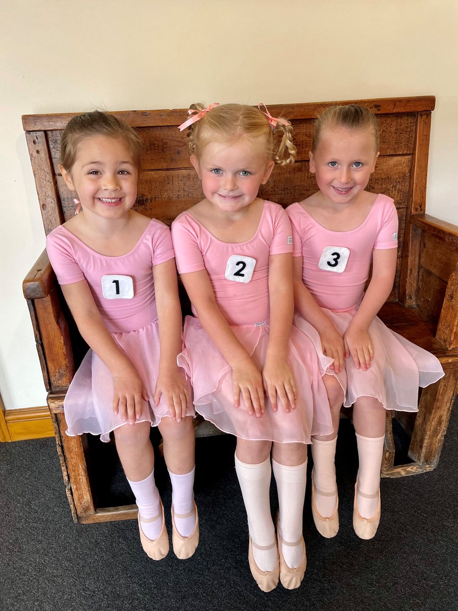 Last weekend Phoebe, Harriet and Debbie took their first ballet exam, after attending classes this year at the The Jill Stew School of Dance. We are all very proud of them. #ckp_reception #ckp_year1 #CokethorpeAmbition #Ballerinas