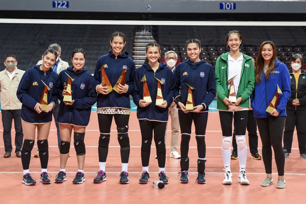 OneSportsPHL's tweet photo. The cream of the crop! 🏐🥇

#UAAPSeason84 #FullyAlive #ChampionsForLife https://t.co/eWbjesO9pL