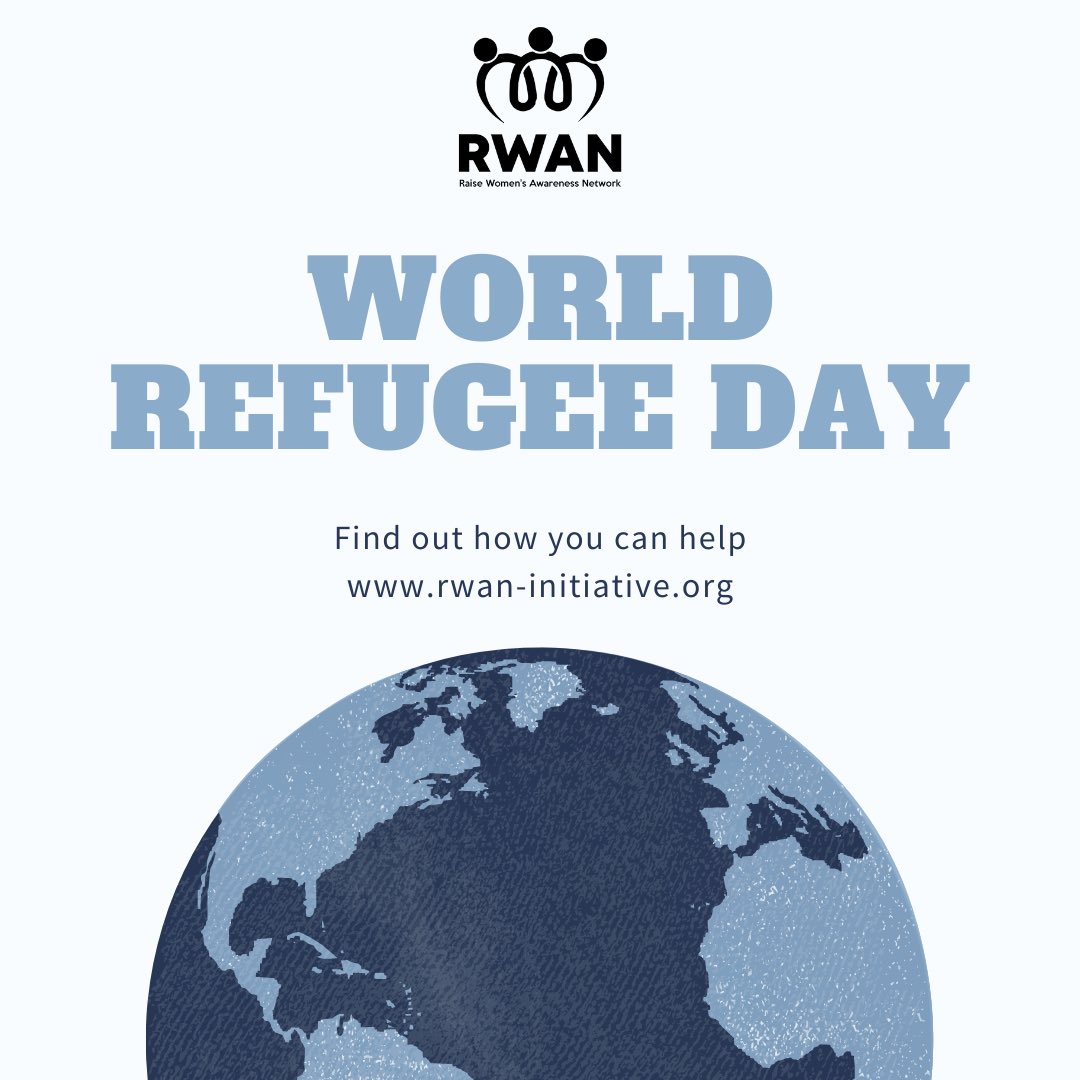 Yesterday was #WorldRefugeeDay Day and a reminder of the work that still must be done to protect and improve the lives of #Refugees! 

Visit our website to find out how you can help support #women with refugee and migrant backgrounds in #Belgium 🔗rwan-initiative.org