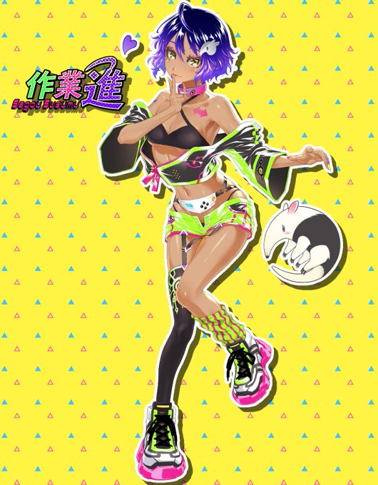 レオタード衣装のtwitterイラスト検索結果