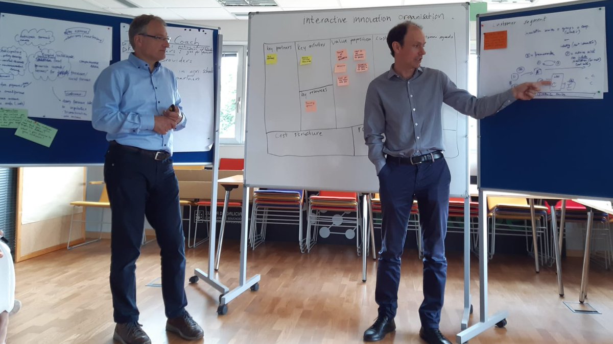 IntiaSa's tweet image. Luis Orcaray, gestor de Experimentación e I+D de #INTIA, en los talleres de #formación sobre &apos;Innovación Interactiva&apos; del proyecto @i2connect_EU 

Con la participación de una veintena de personas que trabajan en la gestión de #conocimiento en la cadena de valor agroalimentaria.