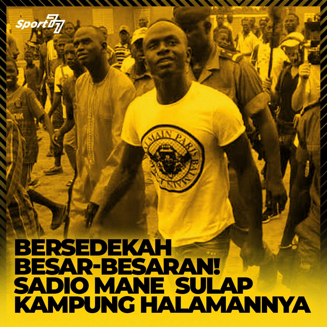 Sport77Official's tweet photo. Sebagai pesepak bola dengan bayaran termahal dari Benua Afrika, Sadio Mane tak lupa dari mana ia berasal. Ia menyulap kampung halamannya di Bambali, Senegal menjadi sebuah kota yang layak.
 
Berikut beberapa sumbangan yang dilakukan Mane di Bambali.
 
[Selengkapnya]⬇️ https://t.co/jXtSut5HSA
