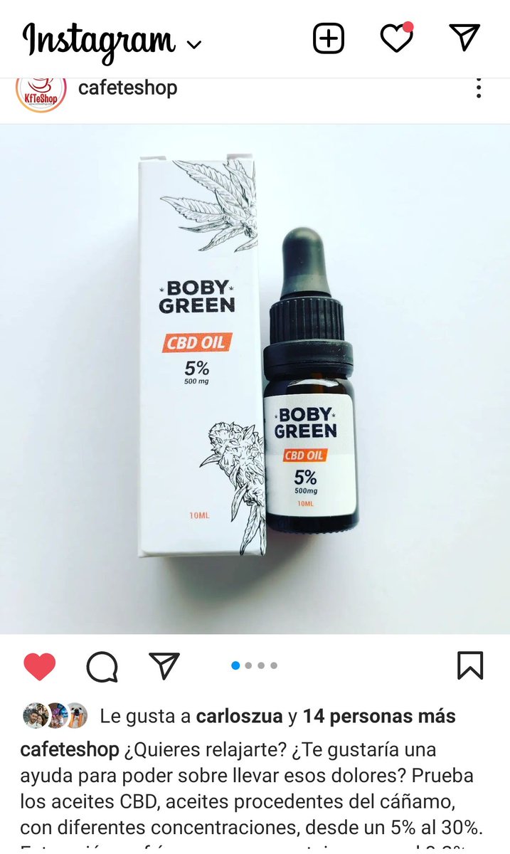 belanso's tweet photo. @CafeTeShop Aquí tienes estos aceites CBD procedentes del cáñamo que te ayudan a aliviar los dolores y te sirven para relajarte. Los puedes adquirir en esta tienda online  @CafeTeShop https://t.co/dfdwnNVCsW