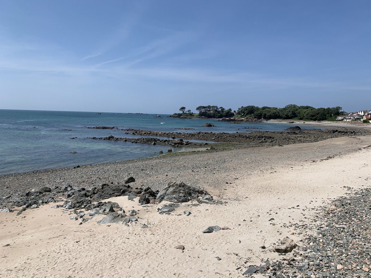 Canvassing in St Clement this morning.  Can’t beat this view.