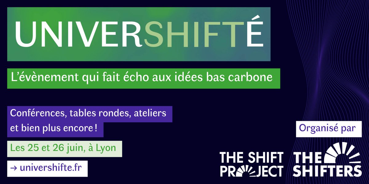 emlyon business school (@emlyon) on Twitter photo 🌎 emlyon est partenaire de l'événement "Univershifté" qui met en lumière les démarches de #transitionénergétique et propose d'informer et de débattre autour des enjeux de la décarbonation.
📅Avec <a href="/XavierBlot/">Xavier Blot, Ph.D.</a>, Directeur du MS MTE.
📌 bit.ly/3y8eK7p 🌎 emlyon est partenaire de l'événement "Univershifté" qui met en lumière les démarches de #transitionénergétique et propose d'informer et de débattre autour des enjeux de la décarbonation.
📅Avec <a href="/XavierBlot/">Xavier Blot, Ph.D.</a>, Directeur du MS MTE.
📌 bit.ly/3y8eK7p