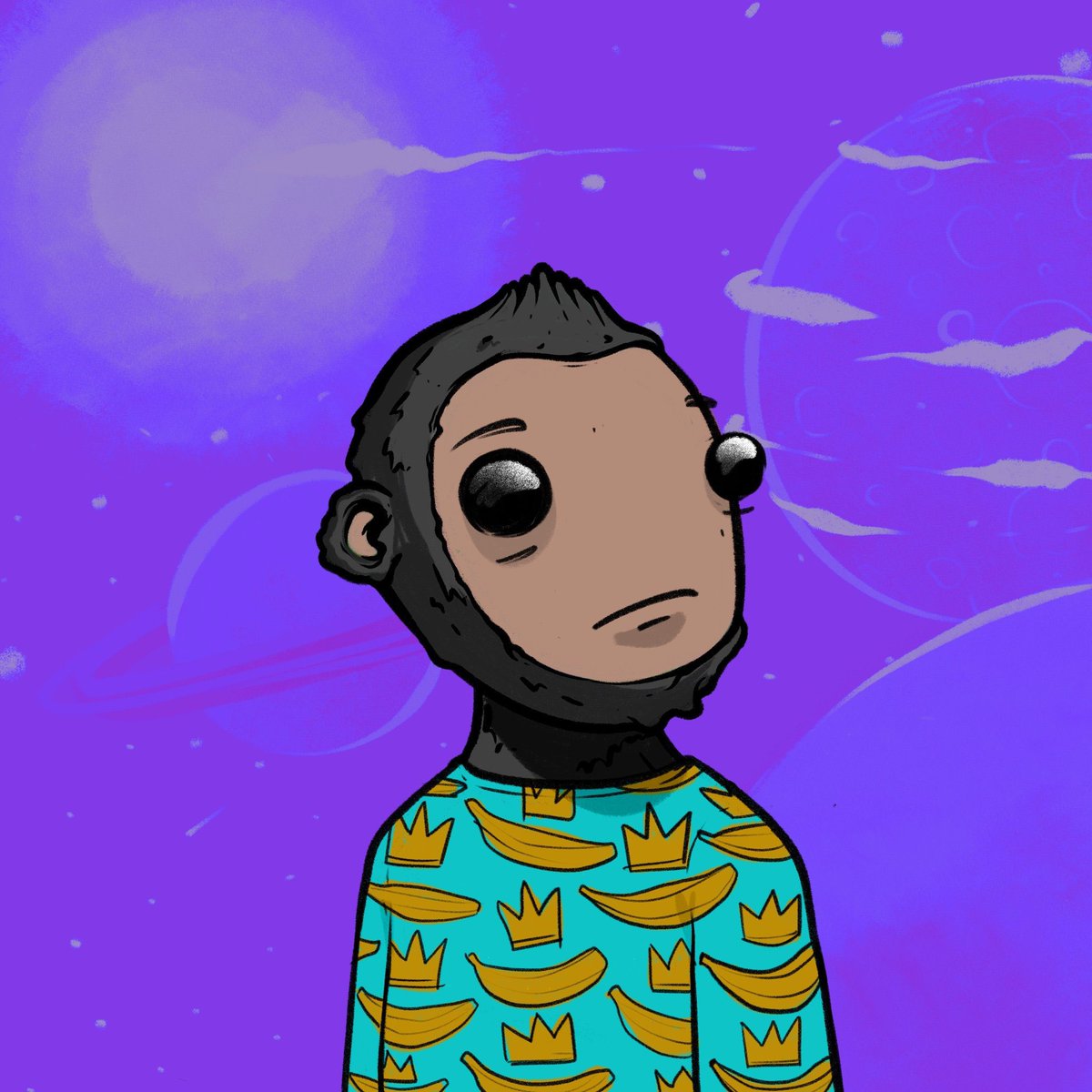 ADApesCNFT's tweet photo. From the beginning of our journey, we became friends with the team over at @SICKO_UNIVERSE and they showed us love with this sick rendition of our famous Banana sweater #ADApe!
#Cardano #NFTs #CNFT #ADA https://t.co/vzC2FBNoCT
