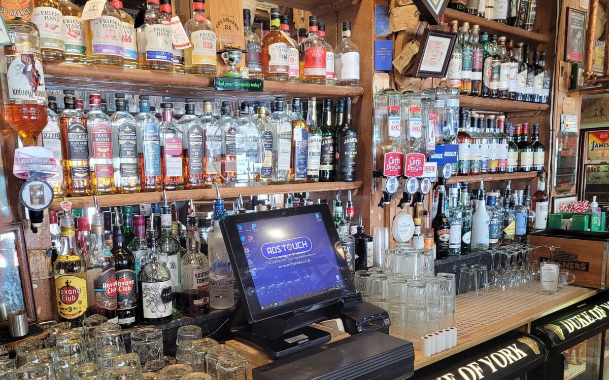 AnchorData's tweet photo. If you've ever been then you'll know just how busy the @doybelfast can get. Its vital their #TillSystems are quick & reliable. Fear not thirsty patrons! We have just upgraded them to the latest #Sam4s Touch Screen, still running our industry leading #ADStouch Software of course😉 https://t.co/xkCRxPye5G