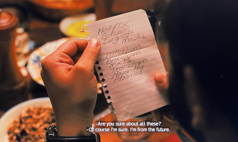 Los consejos claros y directos de un viajero en el tiempo #series #TV #películas | por <a href="/Alvy/">Alvy</a> microsiervos.com/archivo/pelicu…