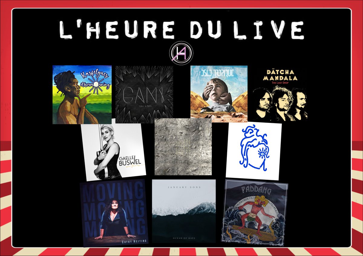 audrey_hardy's tweet photo. Encore de très belles formations musicales à découvrir dans L'HEURE DU LIVE🙂 PODCAST en ligne ici !!! https://t.co/cDv1hiRBBT https://t.co/o88mC4icsU