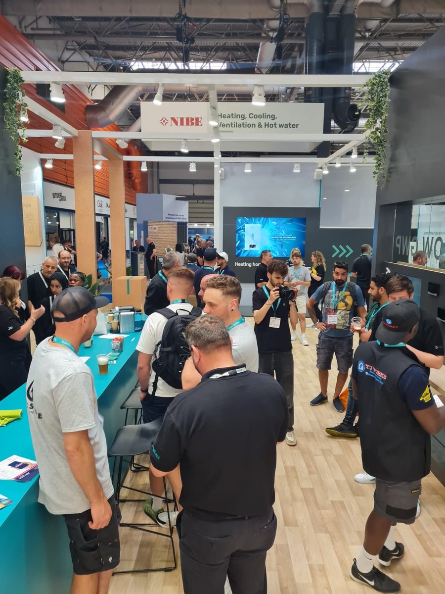 Join our stand at the @Installer_Show in a couple of minutes time to hear all about our Hydrogen field trials and the future of heating from Paul Honeyman, Head of Product, UK