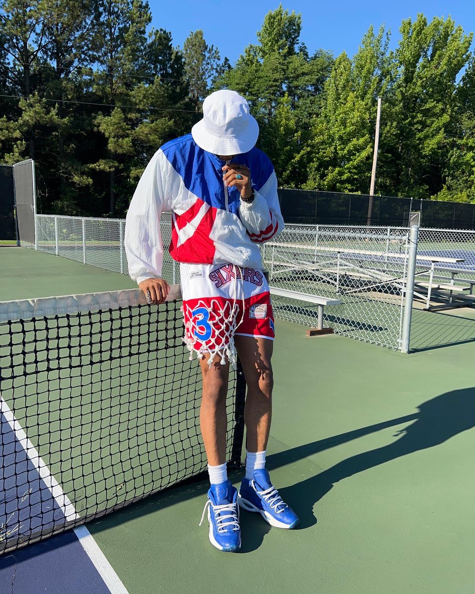 Jayemade_'s tweet photo. Nutin but net series? #alleniverson #NBA75 #nba #shorts #76ers #Philadelphia76ers #ai #ai3 https://t.co/bBQETrsR17