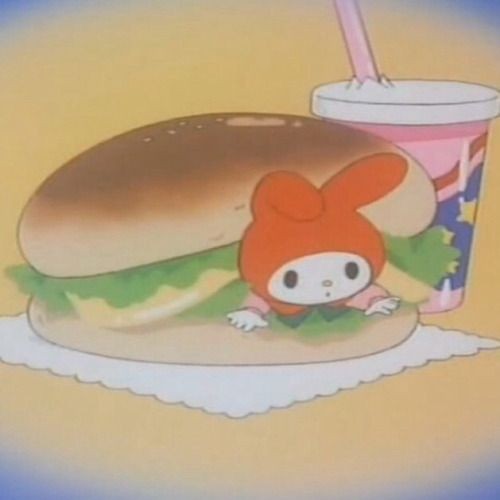 _dooolly's tweet photo. my melody trapped in food https://t.co/Or2mEcgmqT