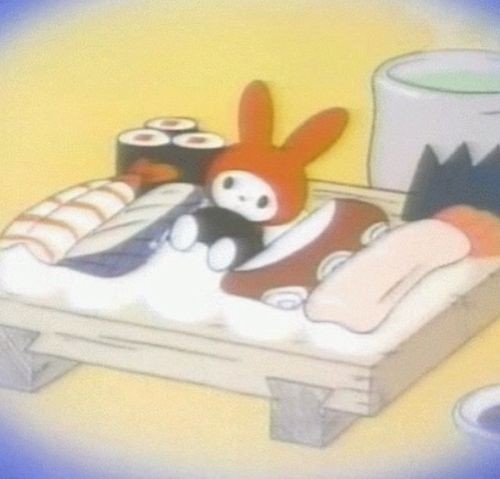 _dooolly's tweet photo. my melody trapped in food https://t.co/Or2mEcgmqT