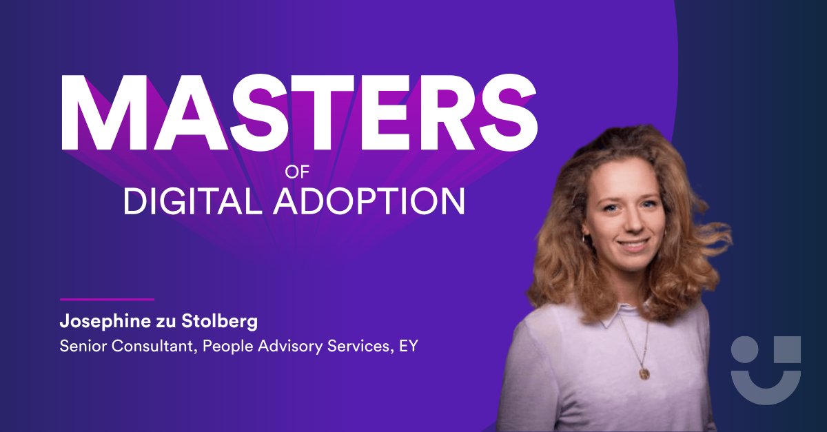 Josephine zu Stolberg from EY is our latest Masters of Digital Adoption interviewee and explores how to create a successful learning transfer to fuel digital adoption.

Take a read of the article now: buff.ly/3n2D9F5