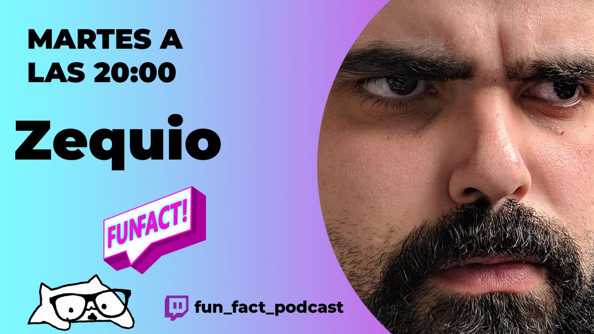 Fun_FactPodcast's tweet photo. Continuamos con la gente polifacética. Director, guionista, edito, creador de contenido,... @Zequiodzilla estará en el programa charlando sobre diversos temas. Os espero en https://t.co/ay2EEAdRVp bellos y bellas 🥰🥰 https://t.co/3qO5xEZyRJ