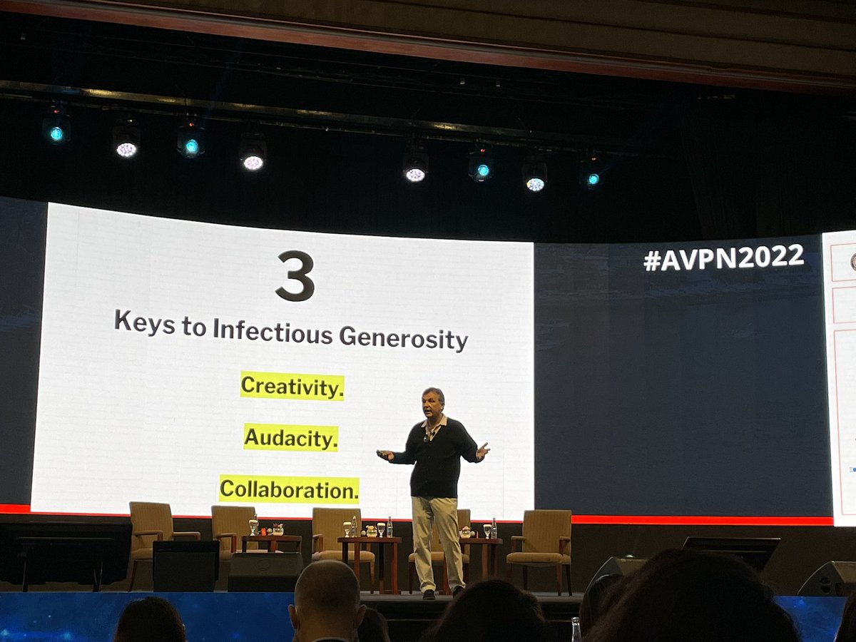 emma_c_stanton's tweet image. “When you give away something boldly, you may be amazed with the bold impact you drive” through #InfectiousGenerosity @TEDchris #AVPN2022