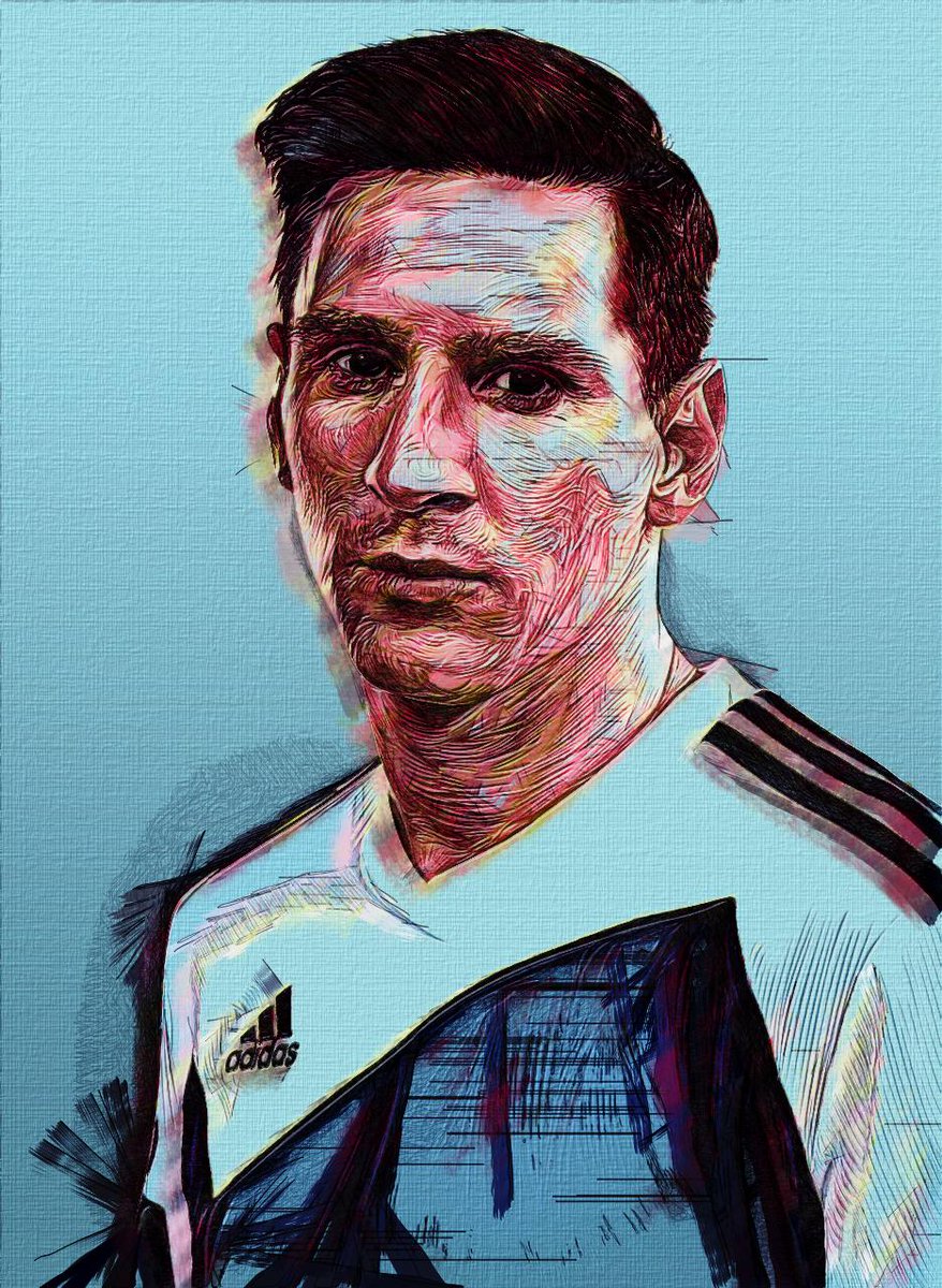 1001FamousFaces's tweet photo. "Little by little, I'm getting better all the time. I've not lost the passion to play."

- Lionel Messi.

#nft #nftcommunity #nftart #Messi #LionelMessi https://t.co/cXwPfYMrfX