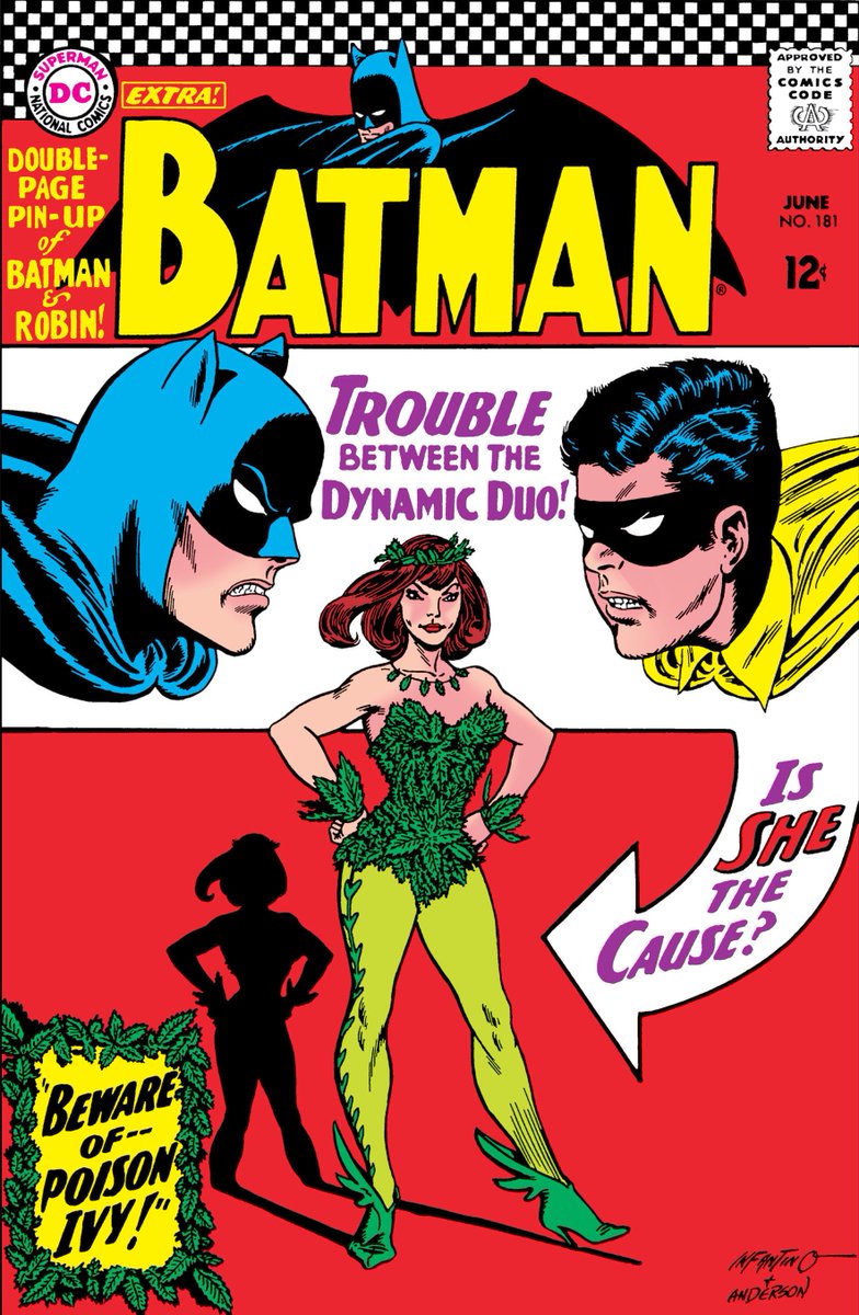 Poison Ivy est apparue pour la première fois dans le comics Batman #181 en juin 1966. Figure de la femme moderne et du combat féministe de DC ! 

<a href="/TerryLTAM/">TerryLTAM</a> et <a href="/MaevaCouckeOff/">MaevaCouckeOff</a> vous expliquent tout sur ce personnage dans l'épisode 3 de Women of DC 👉youtu.be/dxDgkpG55VI