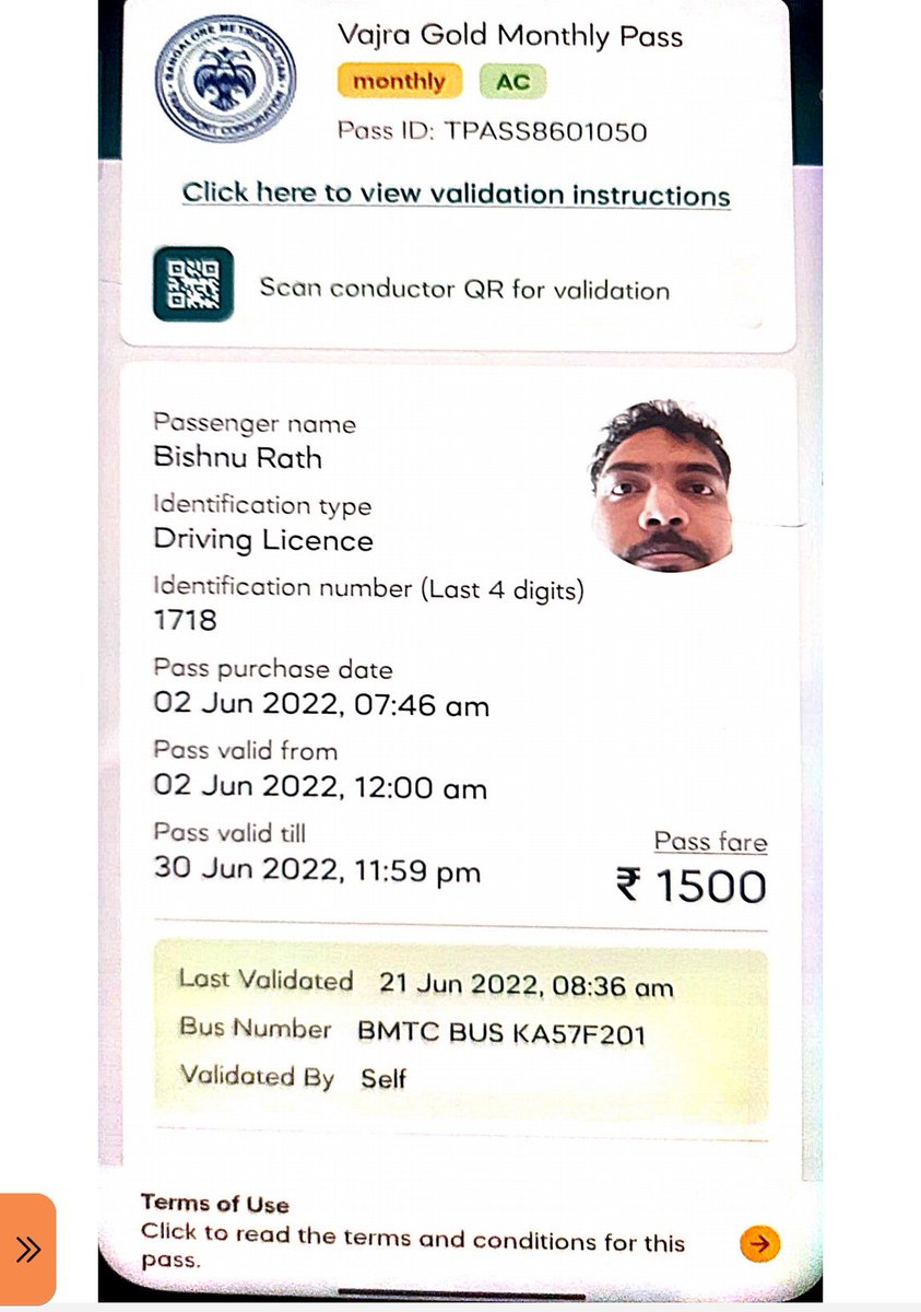 BishnuRath12's tweet photo. Kindly consider my complaint and sort it out ASAP.
@BMTC_BENGALURU @mybmtc 
@CMofKarnataka https://t.co/W97uf4VJyf