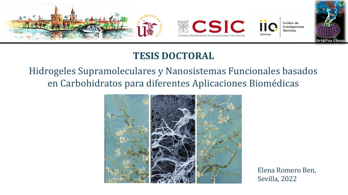 NanomedCSIC (@nanomed_csic) on Twitter photo Mª Puerto Morales @icmmcsic forma parte del tribunal de tesis de Elena Romero Ben. La tesis "Hidrogeles supramoleculares y nanosistemas funcionales basados en carbohidratos para diferentes aplicaciones biomédicas" ha sido dirigida por Noureddine Khiar, miembro de <a href="/Nanomed_CSIC/">NanomedCSIC</a> Mª Puerto Morales @icmmcsic forma parte del tribunal de tesis de Elena Romero Ben. La tesis "Hidrogeles supramoleculares y nanosistemas funcionales basados en carbohidratos para diferentes aplicaciones biomédicas" ha sido dirigida por Noureddine Khiar, miembro de <a href="/Nanomed_CSIC/">NanomedCSIC</a>