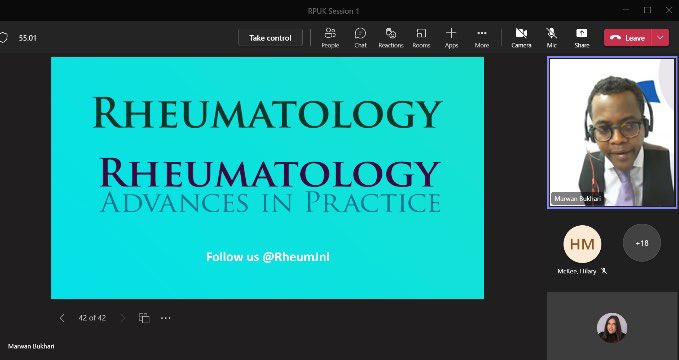 RPUK (@rheumpharmuk) on Twitter photo We are very pleased to welcome <a href="/drdj/">Marwan Bukhari</a> Marwan Bukhari as our first speaker at our Rheumatology Pharmacists UK study day, now virtual due to the rail strike . We are very pleased to welcome <a href="/drdj/">Marwan Bukhari</a> Marwan Bukhari as our first speaker at our Rheumatology Pharmacists UK study day, now virtual due to the rail strike .