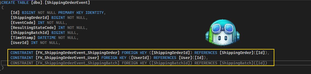 danidby's tweet photo. #GitHubCopilot for Visual Studio 2022 correctly guesses all my foreign keys exactly the same way I would have written them. Pretty amazing. https://t.co/rECzRDGU3W