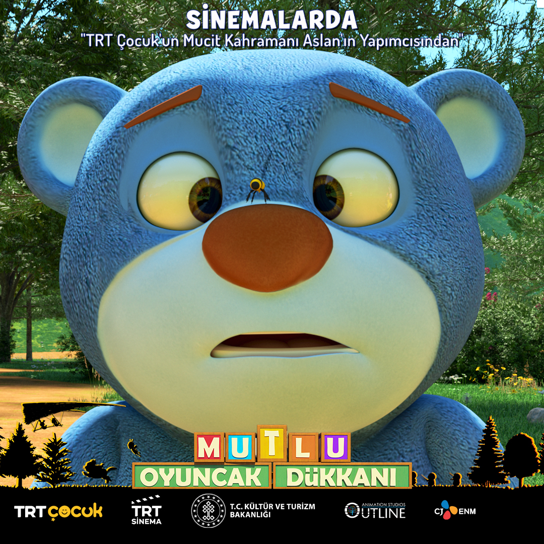 🥳“Mutlu Oyuncak Dükkanı” kahramanlarıyla eğlenmeye, dans etmeye hazır mısınız?

🎬Haydi sende biletini al, bu büyük maceraya ortak ol!

🍿“Mutlu Oyuncak Dükkanı” Tüm Türkiye’de Sinemalarda! 

#MutluOyuncakDukkani #TRTÇocuk #TRTSinema #OutlineAnimationStudios