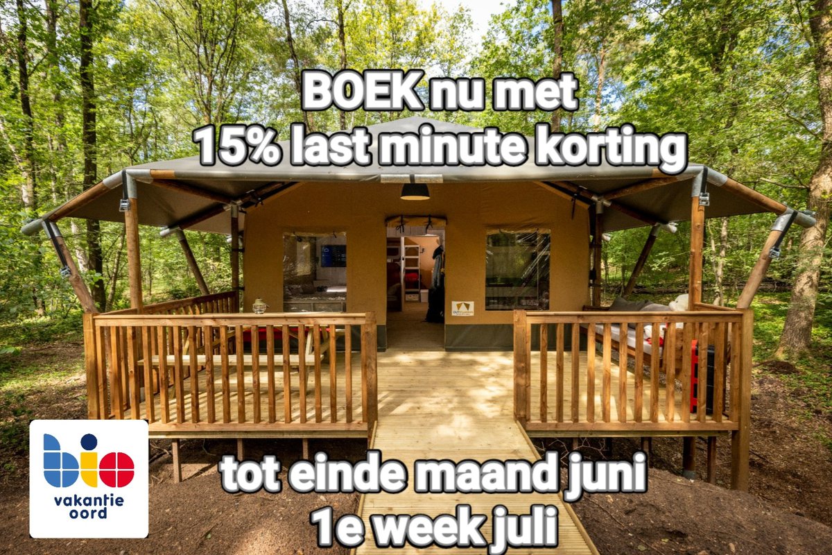 BOEK nu met 15% last minute korting je vakantie bij Bio Vakantieoord.
De aanbieding geldt voor de hele maand juni en de 1e week van juli!
Bel met onze receptie 026 48 38 201 of stuur een e-mail naar info@biovakantieoord.nl 
📷 Koos Groenewold Fotografie #biovakantieoord #vakantie