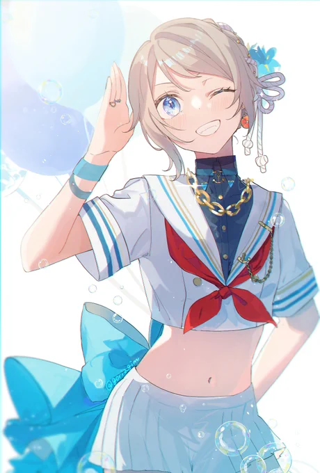 すっごい大遅刻したけど曜ちゃん!!!!
お誕生日おめでとう～～～～!!⚓️⚓️⚓️

#渡辺曜生誕祭2022 