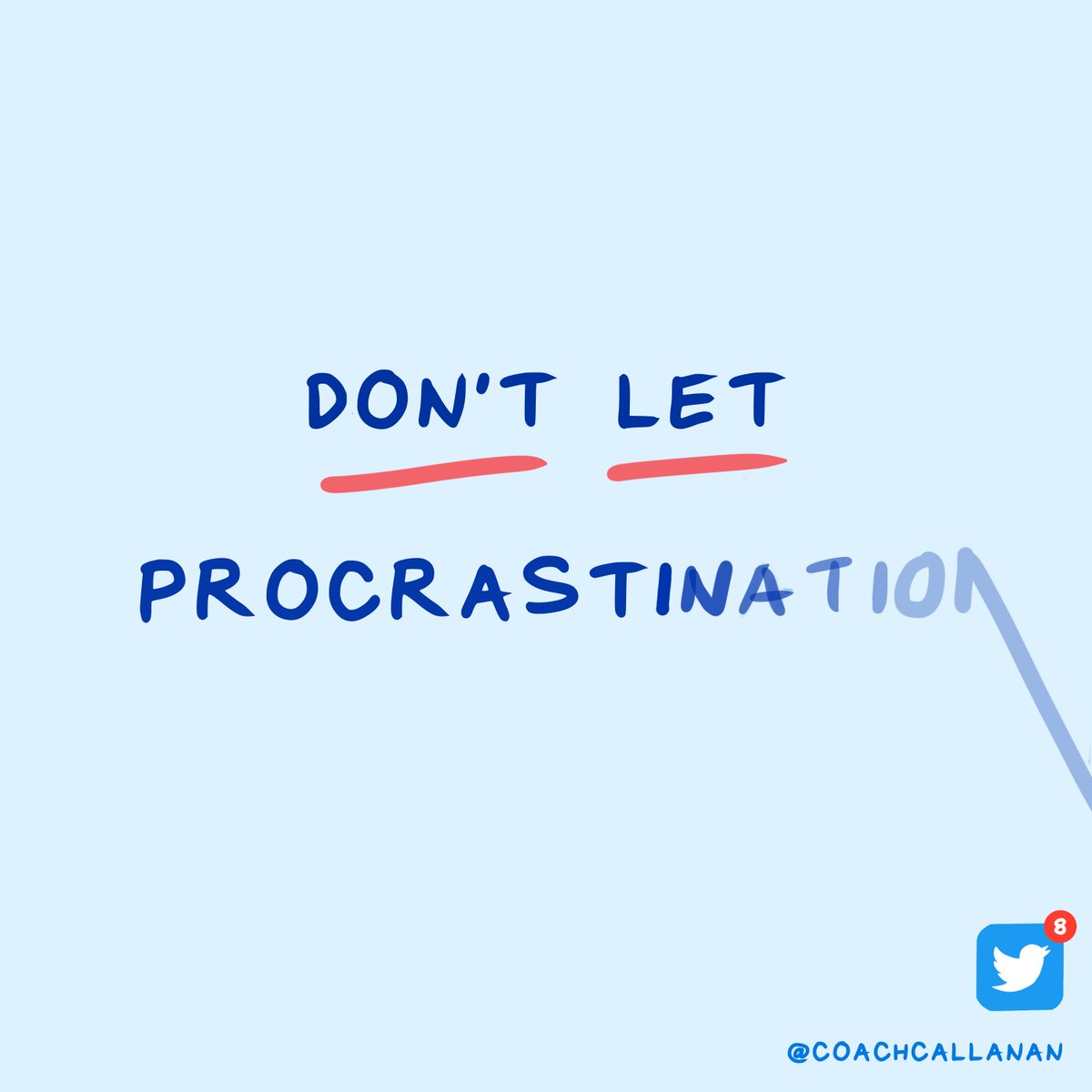CoachCallanan's tweet photo. Control your distractions https://t.co/fPL6dqjRjY