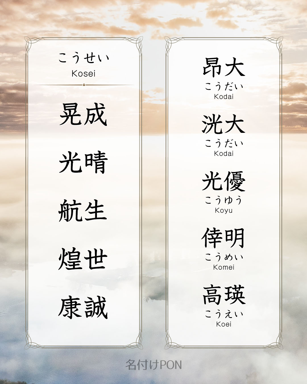 名付けポン 赤ちゃんの名前集 Nazukepon Twitter