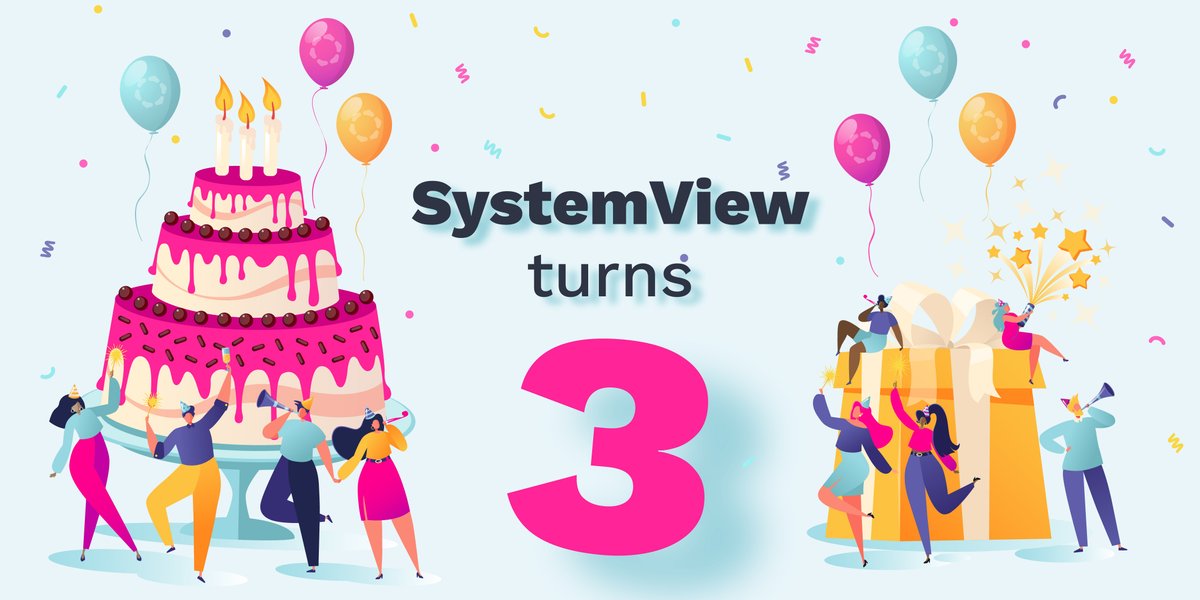 AskSystemView's tweet image. It&apos;s our THIRD birthday🎉🎈🎂

A HUGE thank you to the wonderful hospitals and staff that use our software and we look forward to another exciting year of growth with you.

#systemviewsuccess