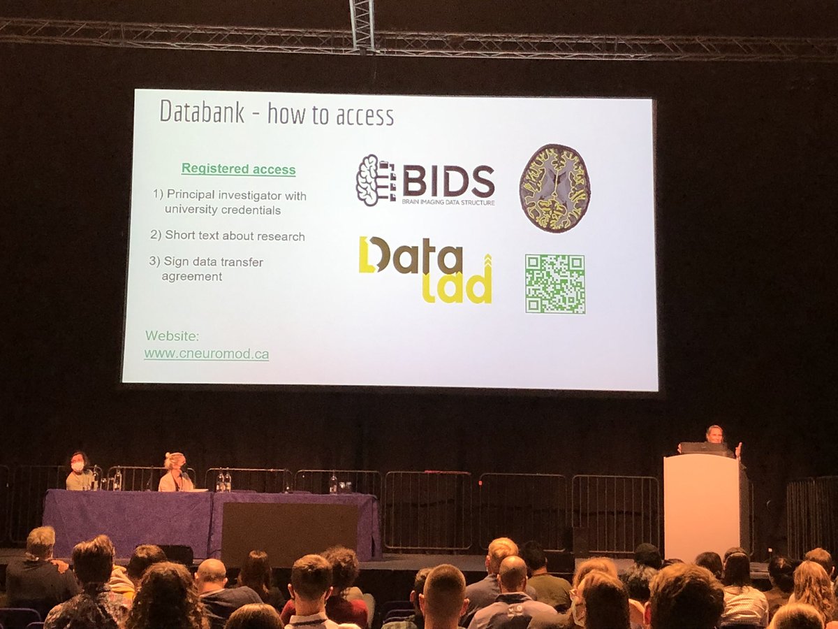 #OHBM2022 6 subjects scanned for more than 100+h!!! Thanks to Julie Boyle, @pierre_bellec and the team for this extraordinary effort and for sharing data with the community 😍🧠