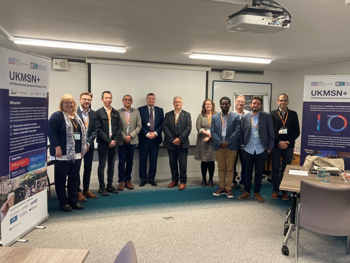 UKMSN+(UK Manufacturing Symbiosis Network Plus) tweet media