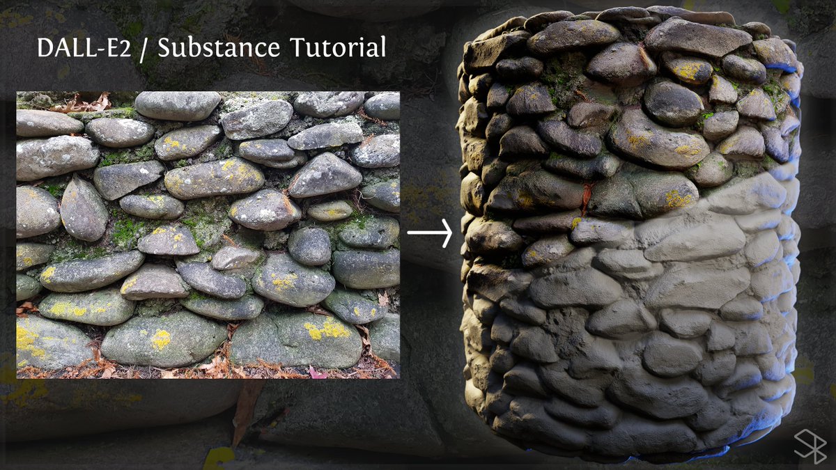 StanBrown3D's tweet image. Made a tutorial showing my workflow with DALL-E2 @OpenAI  and Substance @Substance3D ! :)  artstation.com/artwork/JeQxBm

#AiArt #textureart #AiArtwork #texture #material #madewithsubstance