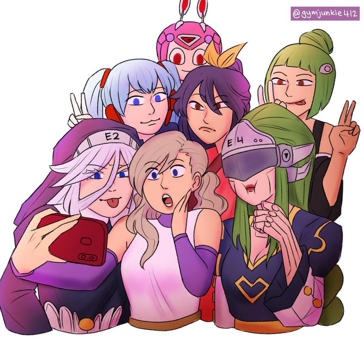 #EdensZero female crew!😘😘😘
Or am I missing someone?
