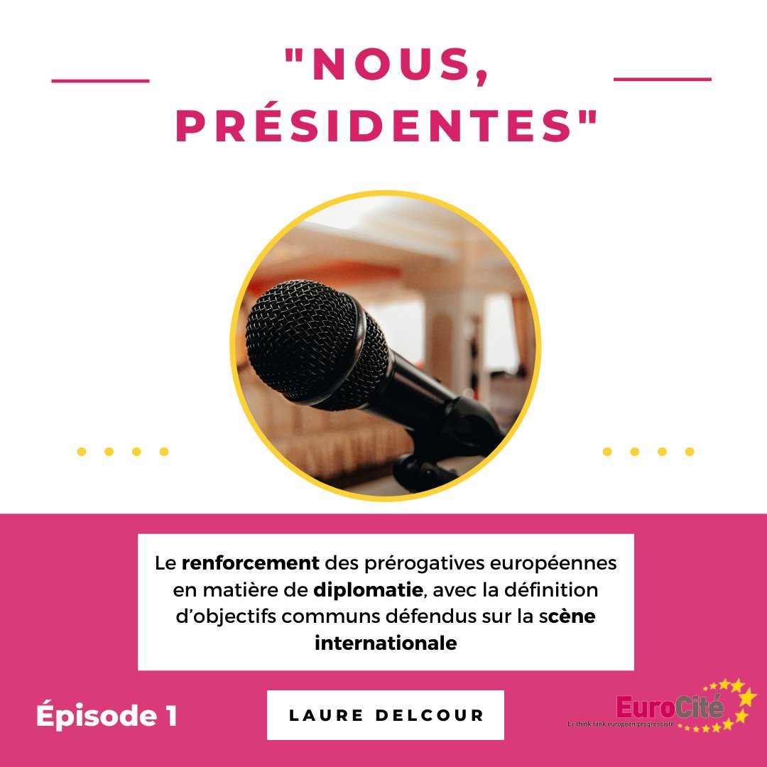 📣 EuroCité est très fier de vous présenter nouveau projet intitulé « Nous, Présidentes » !

🇪🇺 Dans le cadre de la PFUE, ce projet vise à donner la parole (sous forme de contributions écrites) à des femmes expertes.

👉Retrouvez le premier article ici : eurocite.eu/.../nous-presi…