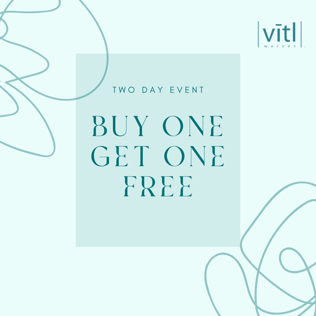 VitlWaters1's tweet photo. There is no better time to get yourself a little something extra than with this select offer! #BuyoneGetoneFREE While this offer applies to all of our items and is website only, it won't last forever. Visit our website to take advantage today! https://t.co/J2Z5X76jzm