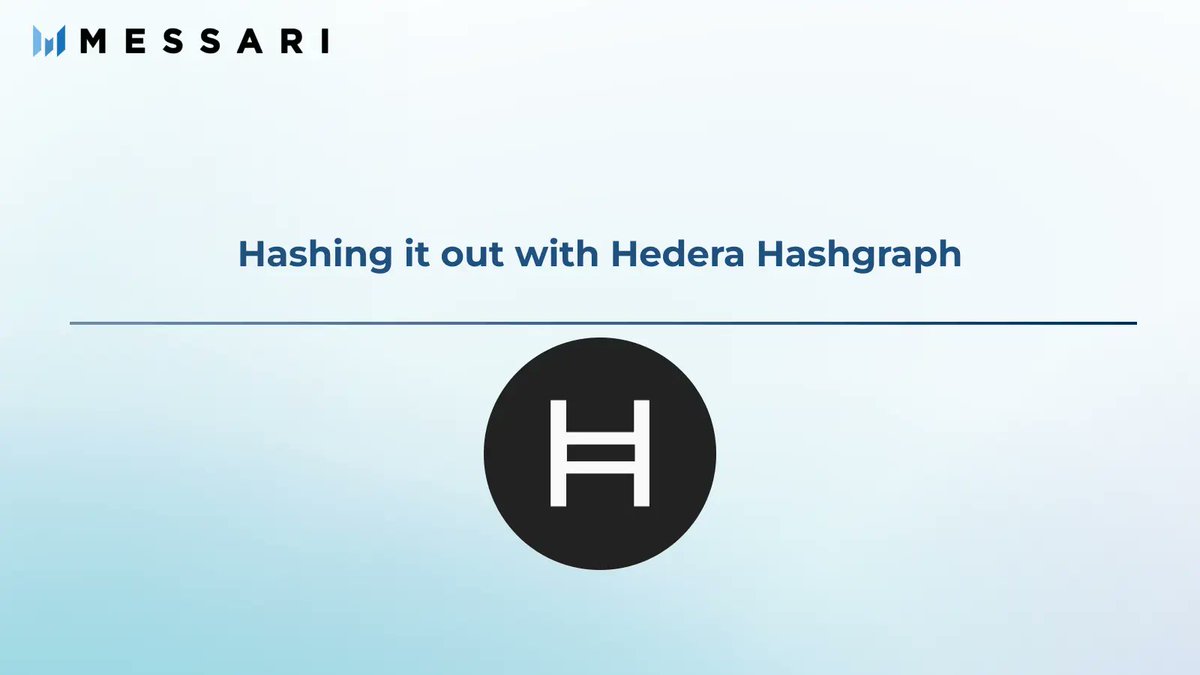 MessariCrypto's tweet photo. 1/ In just the past few months @hedera has open-sourced its entire codebase, upgraded the EVM-compatible smart contracts, welcomed its 26th Governance Council member, and passed a vote to enable proxy staking on the network.

Let’s explore @hedera further in this report. 🧵 https://t.co/1oJQKfEoml