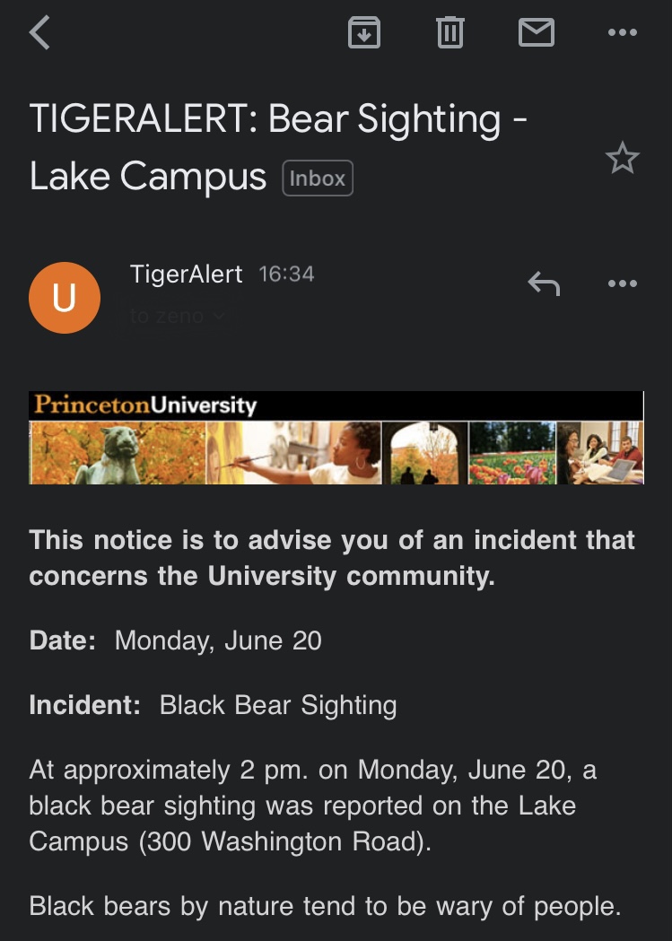 Zenobia Chan (@zenobiachan) on Twitter photo “I didn’t know that Princeton sends us stock market alerts,” said my colleague “I didn’t know that Princeton sends us stock market alerts,” said my colleague