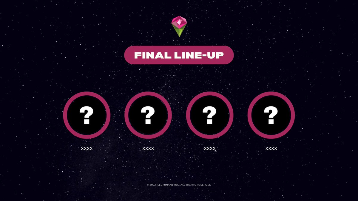 Illuminant_MI's tweet photo. ILLUMINANT 2

Who is lucky? ✨ https://t.co/N6qCDJzTip